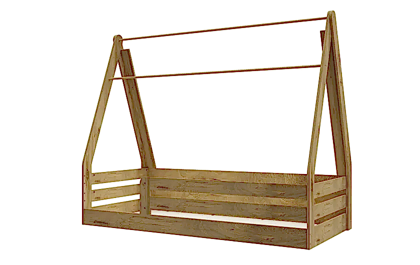 Çadır Montessori Meşe (90x200 cm)