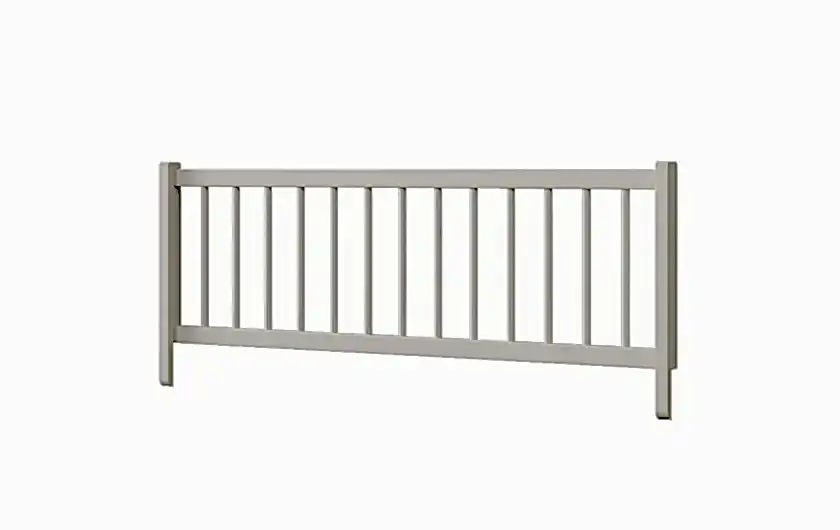 Karyola Korkuluğu Çitli Sedef Krem (138.5x57 cm)