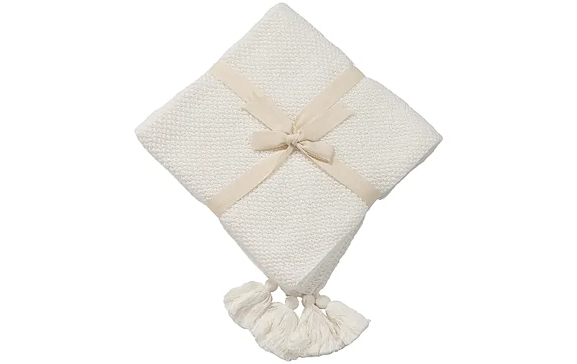 Rova Baby Blanket Ecru (100x100)